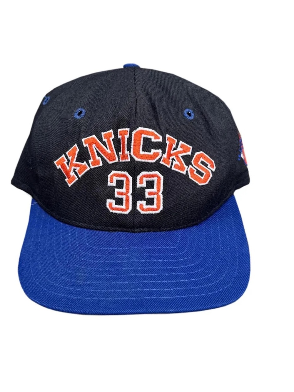 Vintage AJD New York Knicks 33 Ewing Snapback